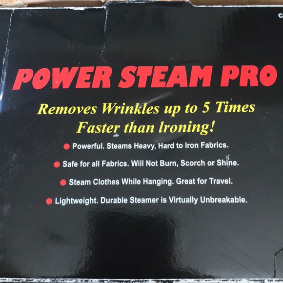 Power steam pro clothing steamer - Picture 5 of 5